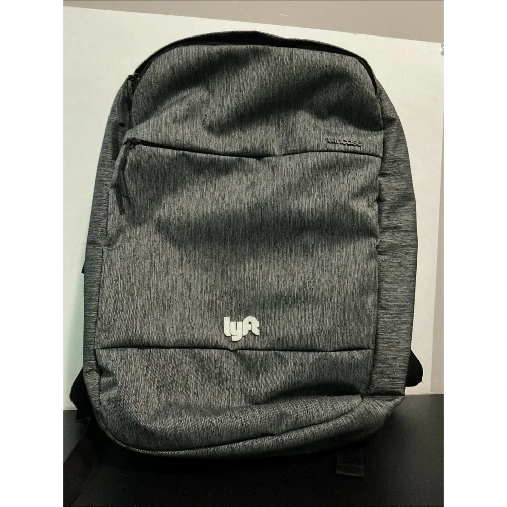 Incase Icon Slim Laptop Backpack 17 Gray Lyft Logo Tech Commuter Bag
